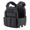 Front side of the RTG Plate Carrier Max Bundle-Tactical HL Cummerbund in the color Black