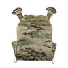 Back side of the RTG Plate Carrier Max Bundle-Tactical HL Cummerbund in the color Coyote 