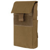 Front side of the Shotgun Reload Pouch in the color coyote 