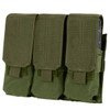 Triple M4 Mag Pouch in the color olive drab