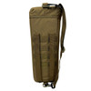Back side of the Military Surplus Optical Padded Instrument Case showing the MOLLE webbing 