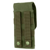 Back side of the Universal Rifle Mag Pouch showing the MOLLE webbing 