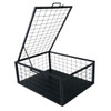 Underbed Rolling Basket - Metal open