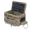 Deployer® XP Loadout Bag open with inside organizers on the hood