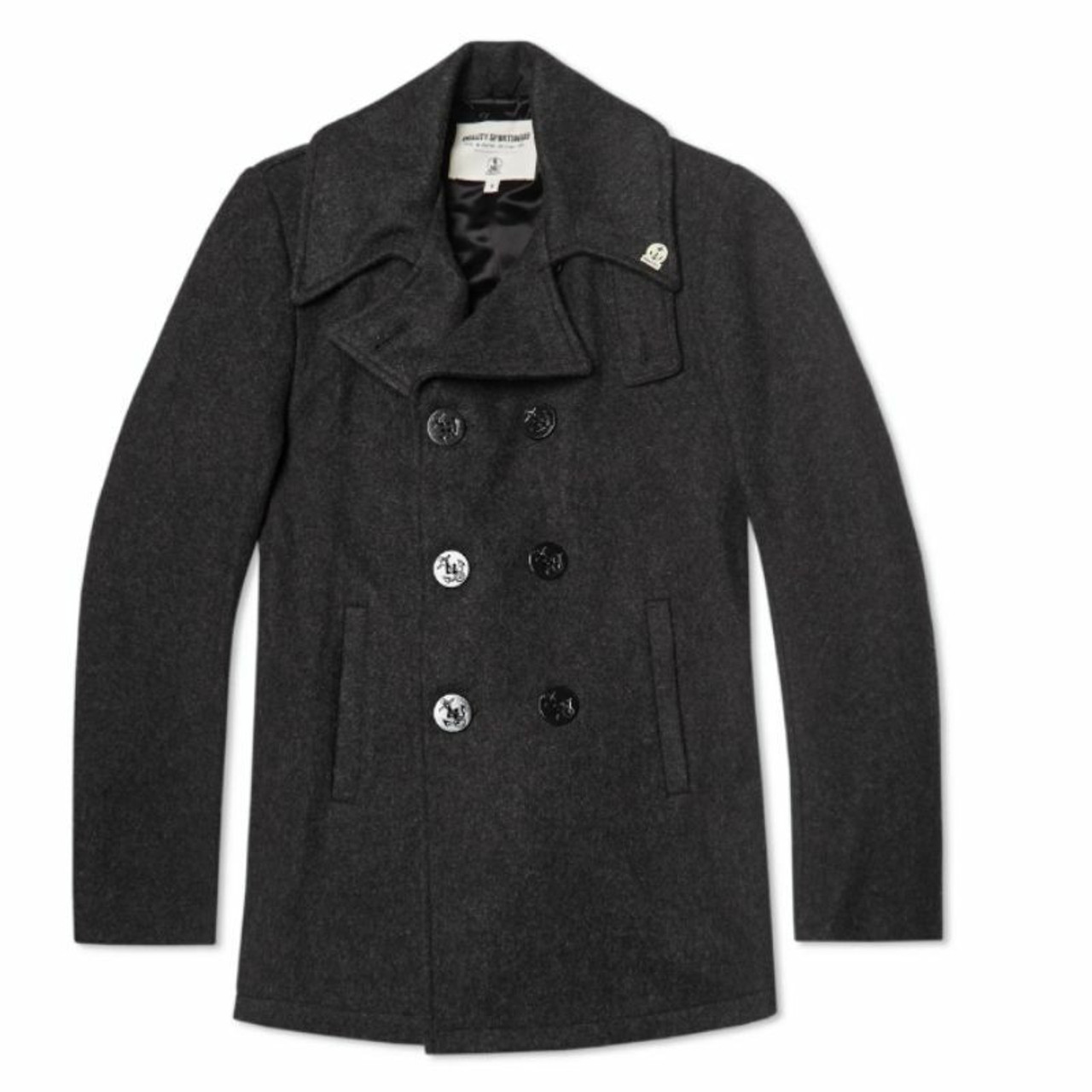 Original U.S. Made Navy Wool Pea Coat | Fidelity