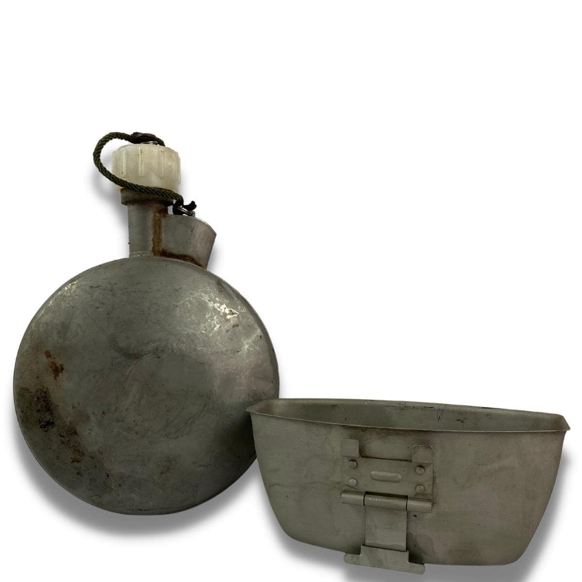 Military Issue Arctic Canteen and Cup Set Military Surplus used