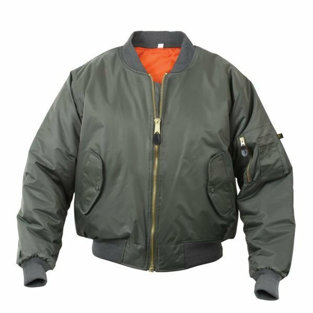 Surplus Classic Tactical Military Flight Pilot Basic Bomber Mens Jacket Black Surplus Classic Tactical Military Flight Pilot Basic Bomber Mens Jacket Black