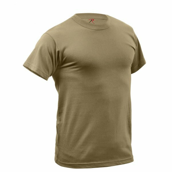 Quick Dry Coyote Moisture Wicking Tee Shirt