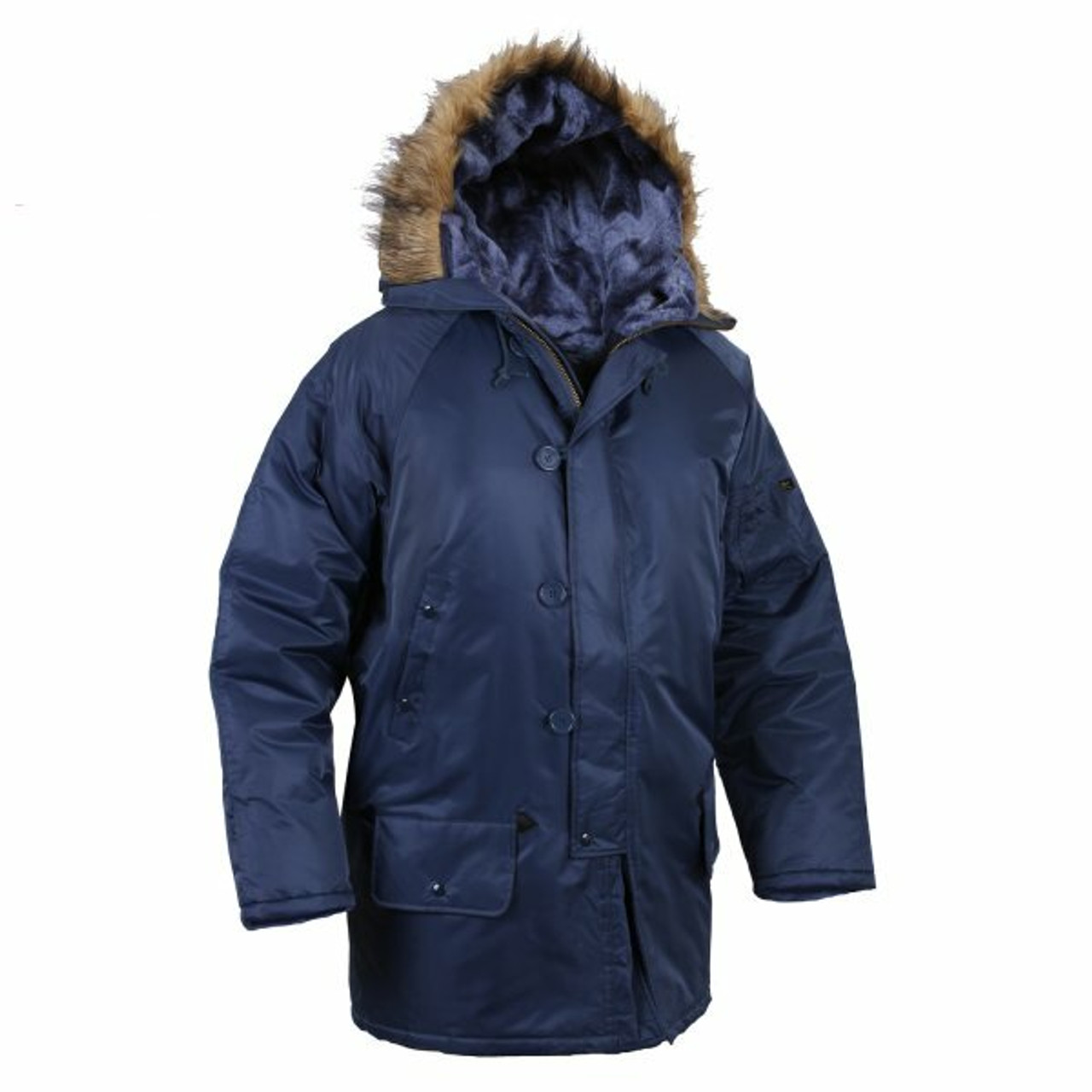 SPIEWAK スピワックダウンコートAviation Snorkel Parka BLUE dainago