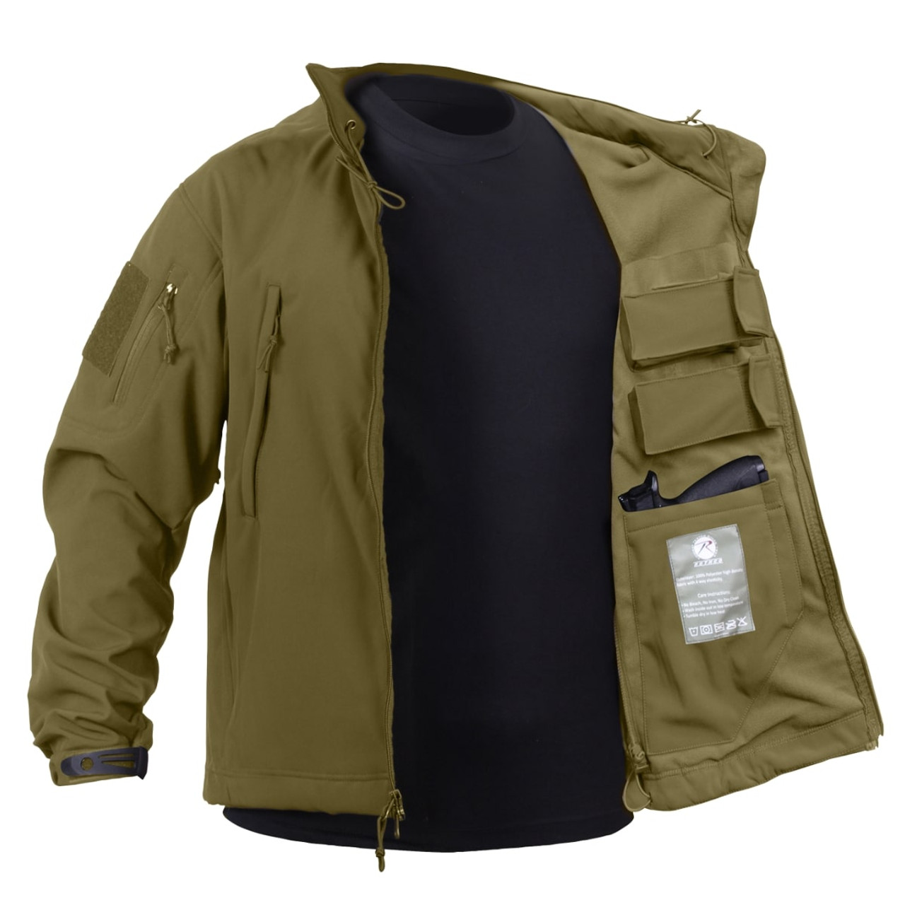 Rothco Concealed Carry Soft Shell Tactical Jacket