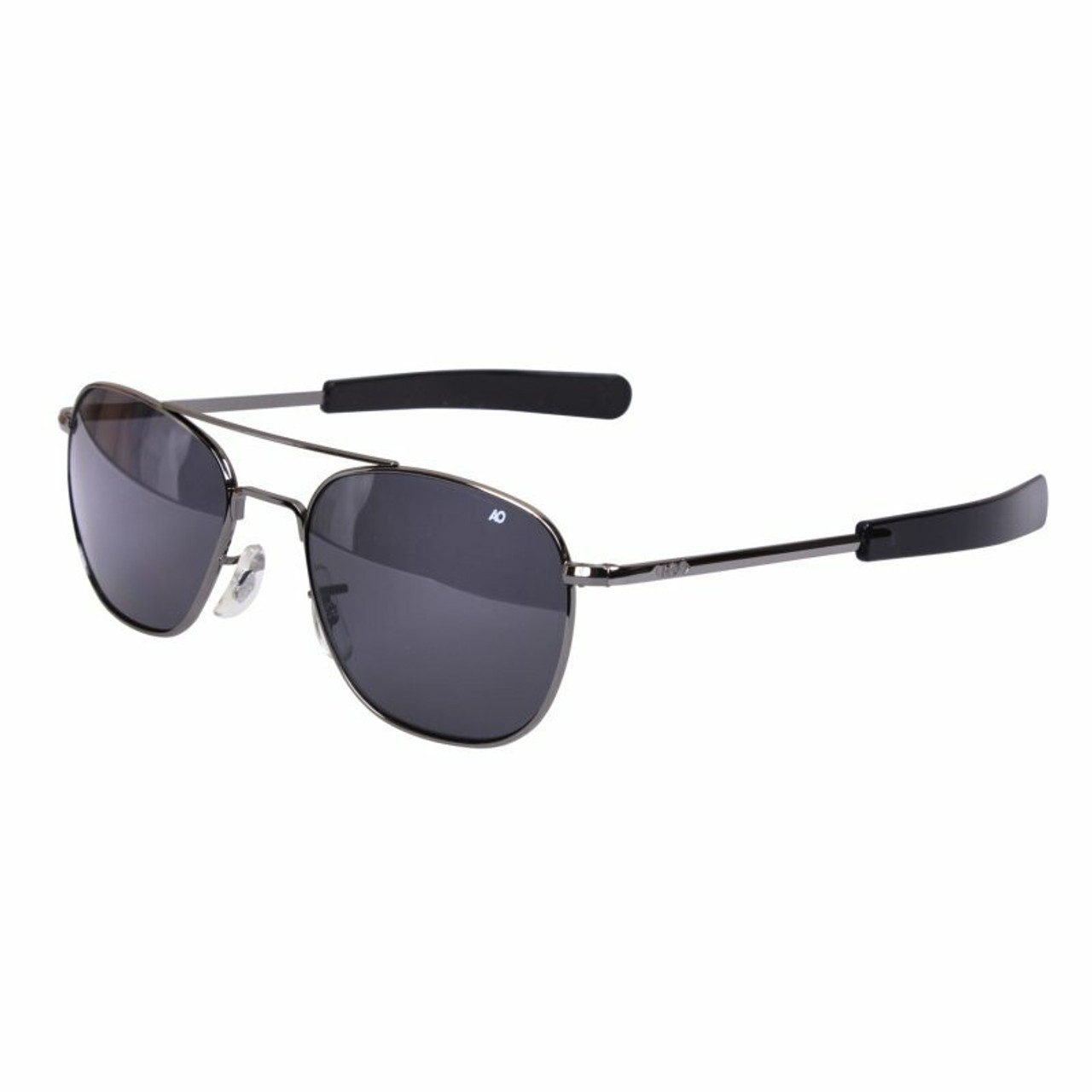 American Optical 52 MM Polarized Pilots Sunglasses Black