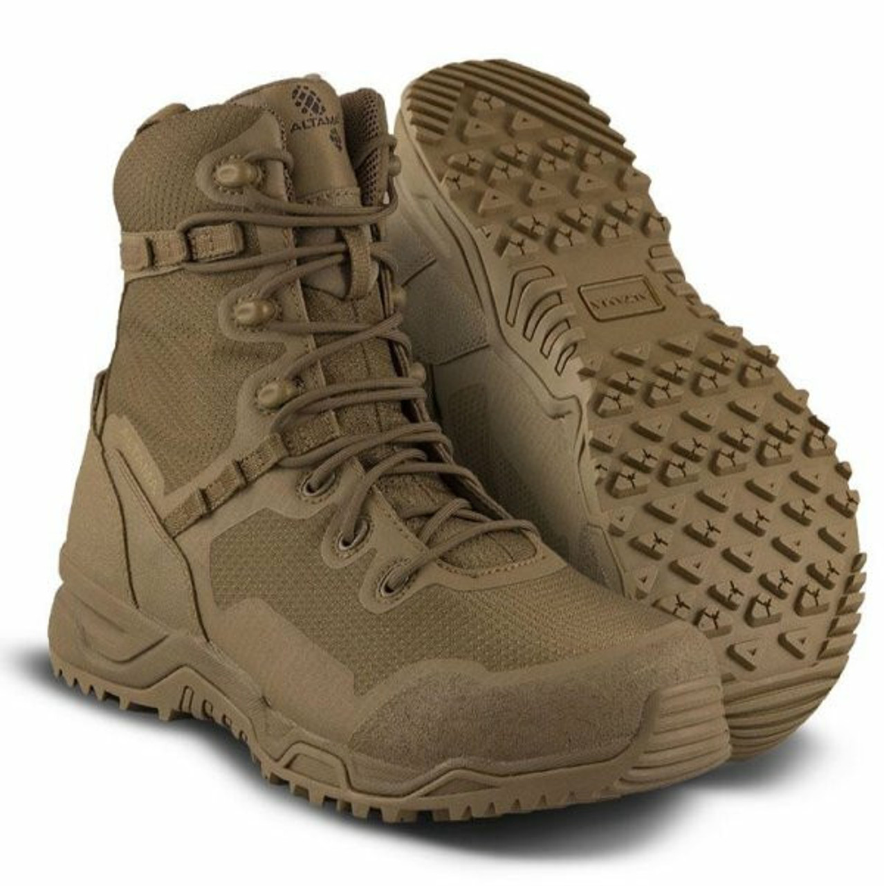 coyote brown composite toe military boots