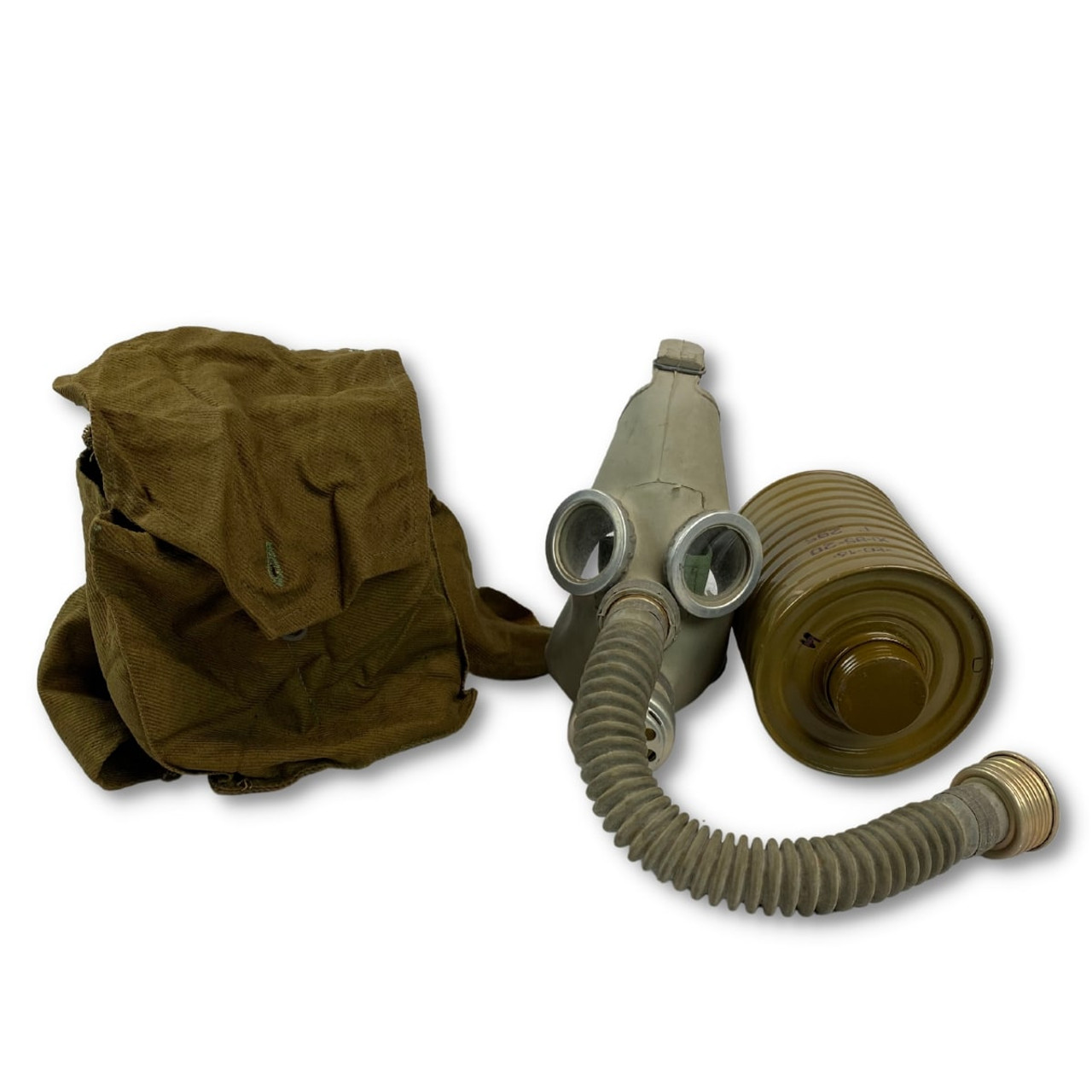 Soviet Mask PDF-D with filter and bag | Military Surplus