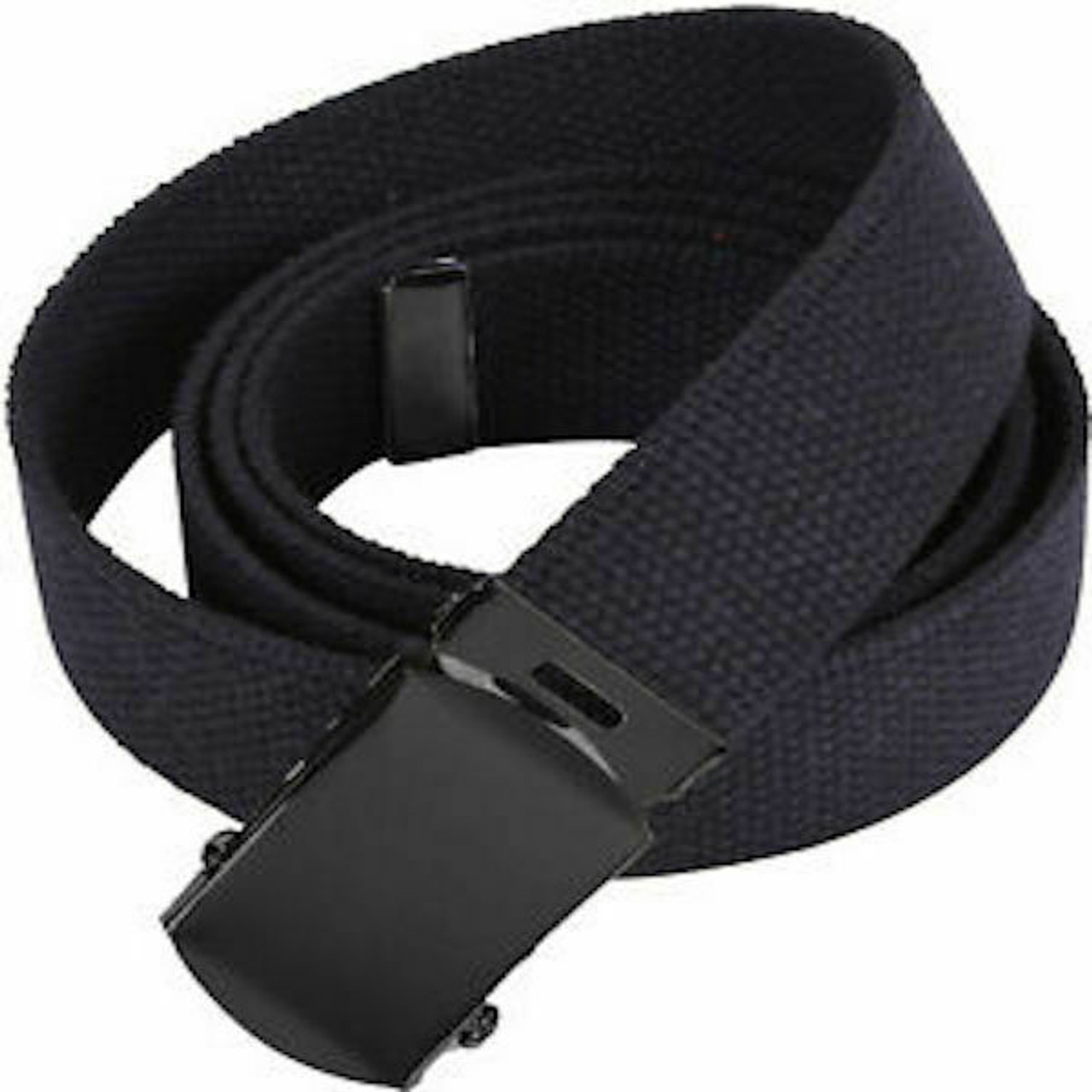 Olive Green Cotton Web Military Belt - Made In USA – Blade + Blue