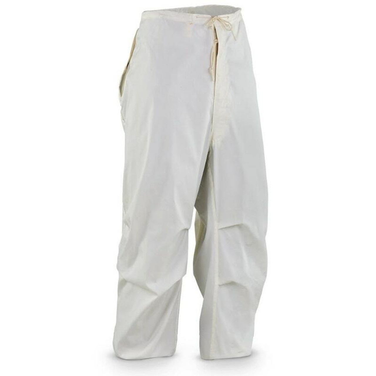 White Military Snow Pants