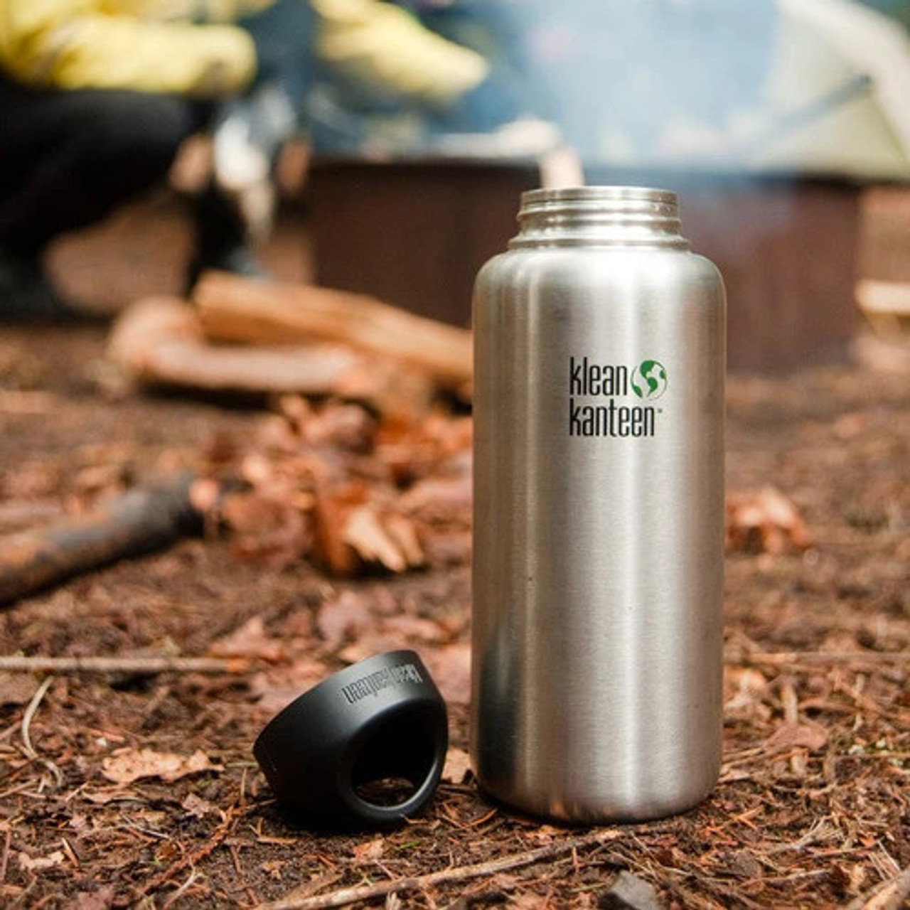 Kleen Kanteen 40 oz Wide Mouth Water Bottle