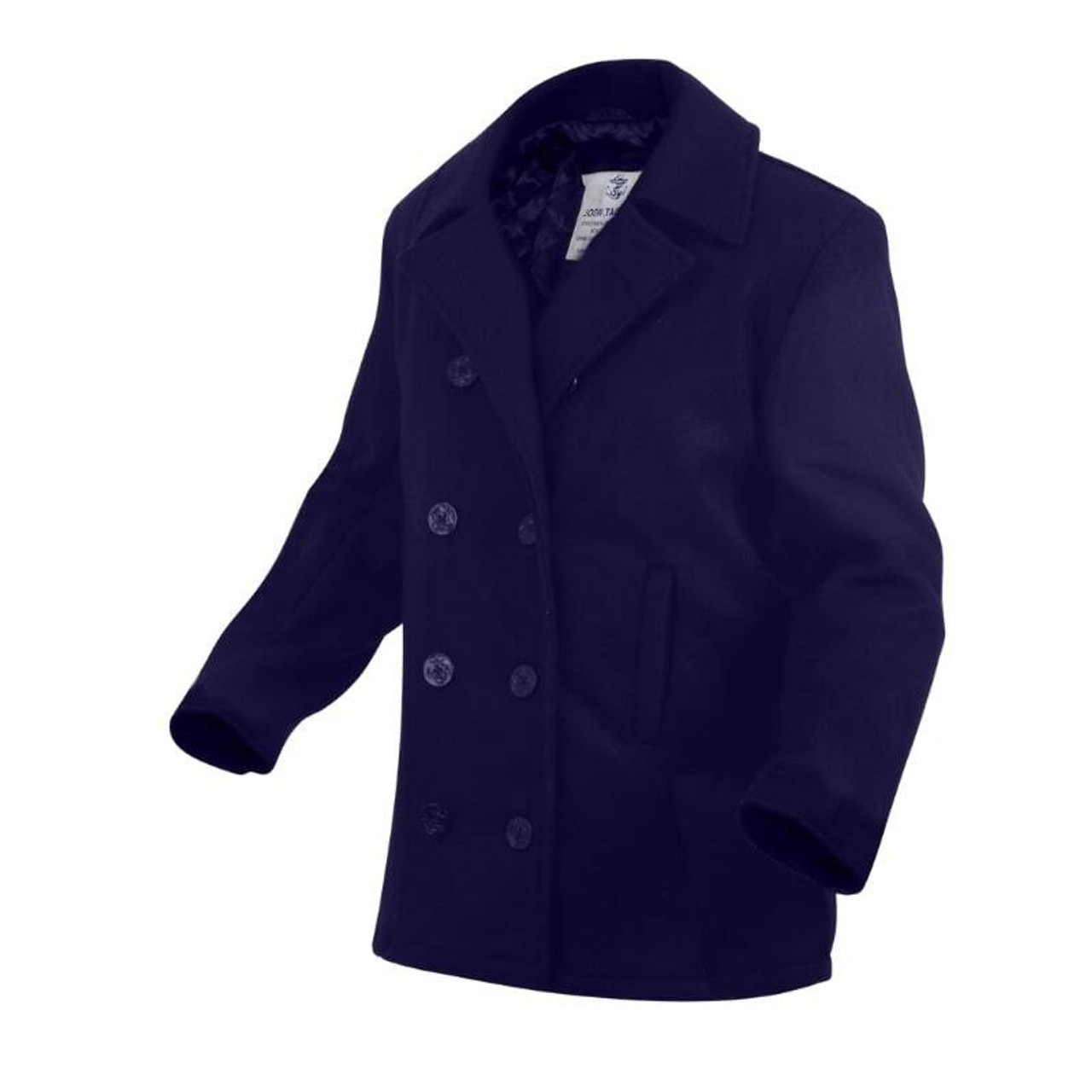 Ultra Force USN Navy Type Pea Coat, Navy