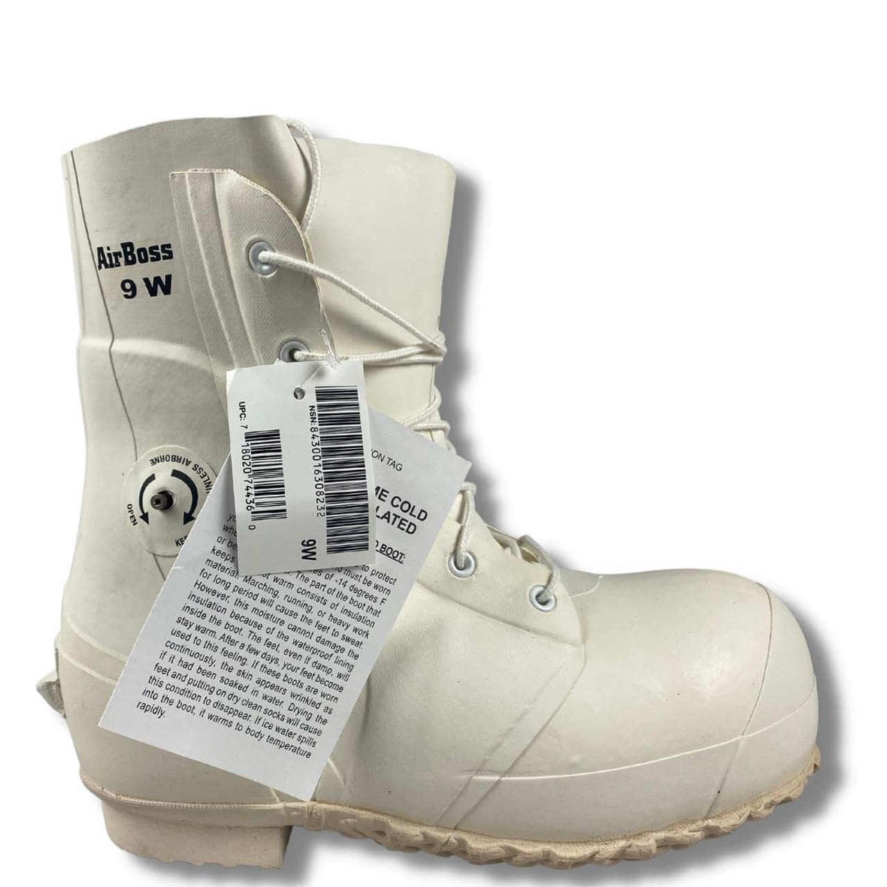 New, White Mickey Extreme Cold Weather Bunny Boots