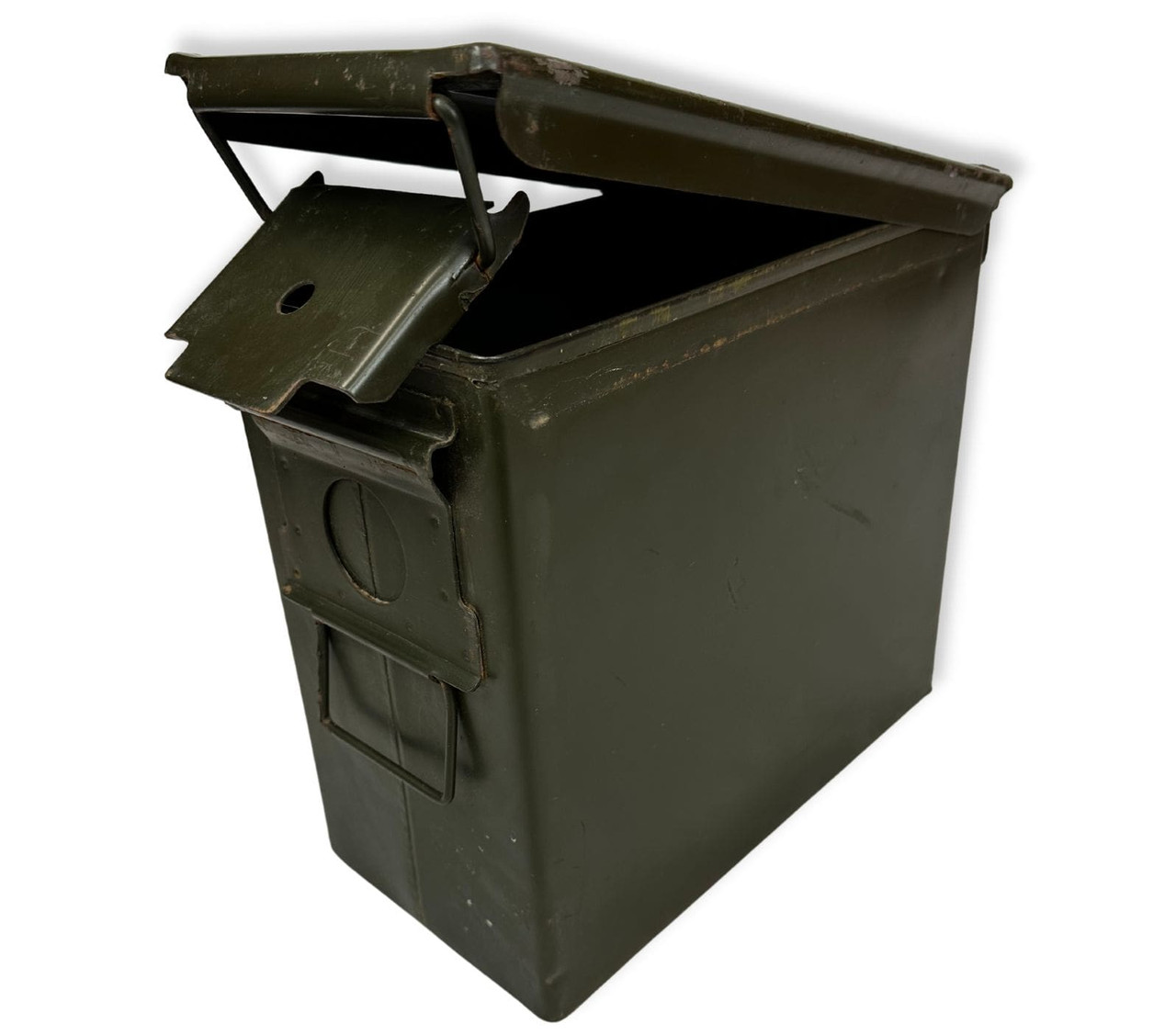 Plastic 50 Caliber Ammo Can - Olive Drab - Army Barracks
