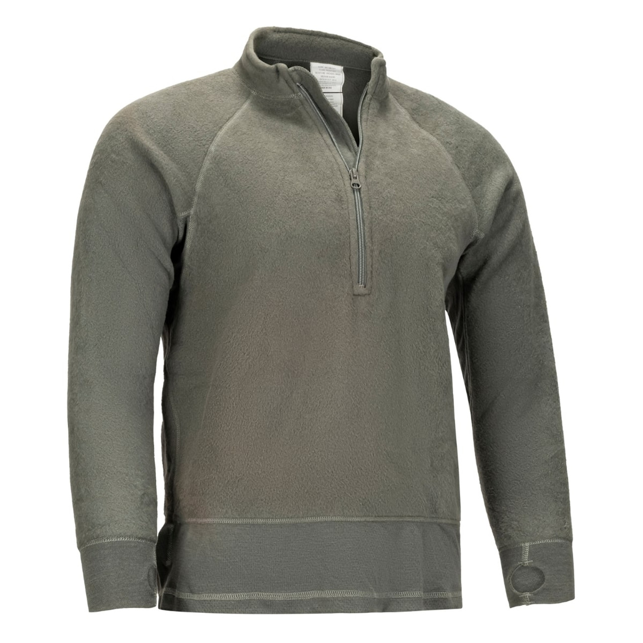 U.S. Issue FREE Mid Weight Fire Resistant Fleece Top 1/4 Zip