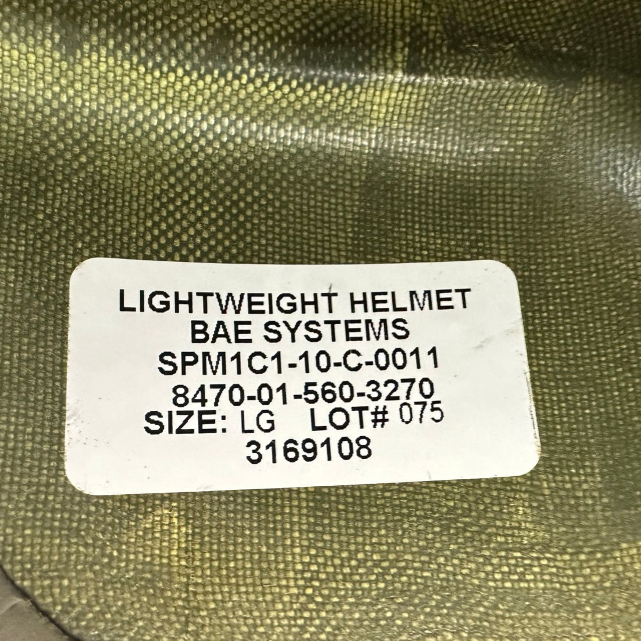 MITCH ACH BAE Systems Lightweight Helmet, Used - ArmyNavyOutdoors.com