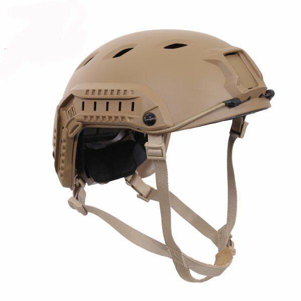 airsoft bump helmet low profile vs bike helmet AOUTACC Lightweight Tactical Helmet, Integrated Airsoft with NVG Mount Base, Side Rails,Pre-Slotted Headset Strap and Accessories for Outdoor Sports-Black : Sports & Outdoors video recording devices Advanced Tactical Adjustable Airsoft Helmet