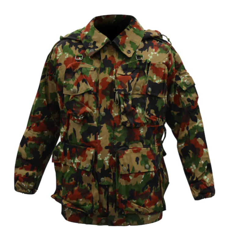 Swiss Military M70 Camo Field Jacket Surplus