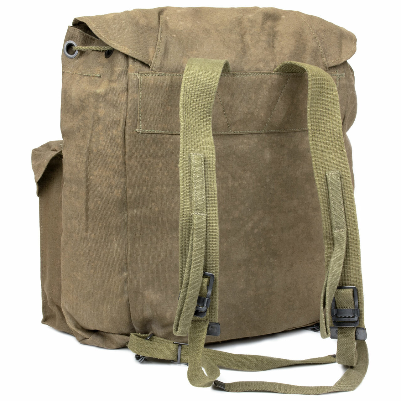 Italian Military Surplus Cotton Canvas Rucksack - ArmyNavyOutdoors.com