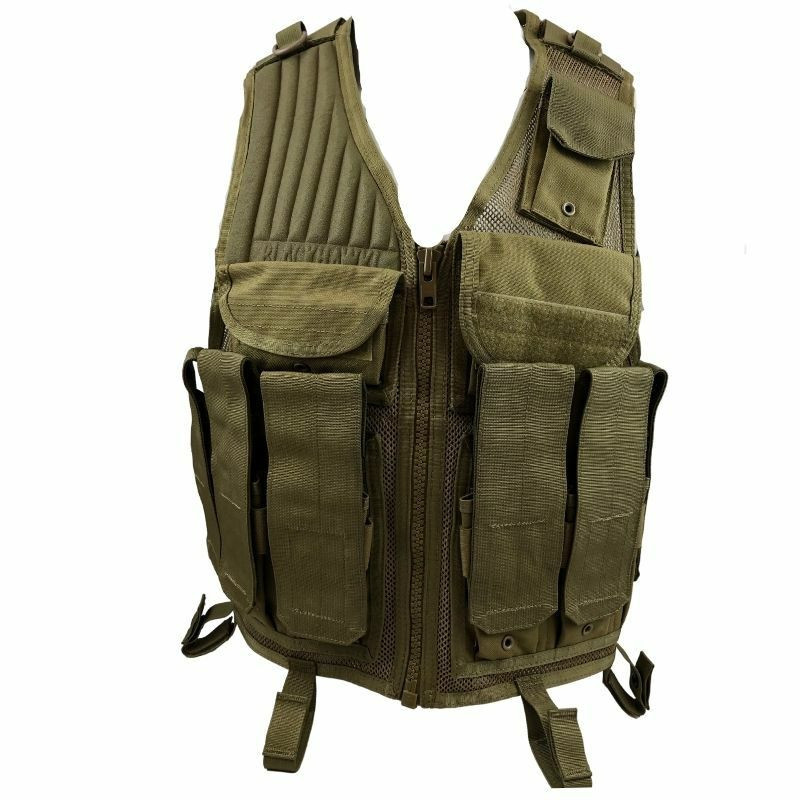 Blackhawk Omega Tactical Vest, Coyote Tan - ArmyNavyOutdoors.com