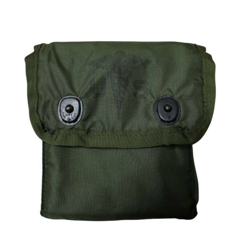 3 Pack, G.I. Issue OD IFAK Nylon 1st Aid Kit ALICE Pouch