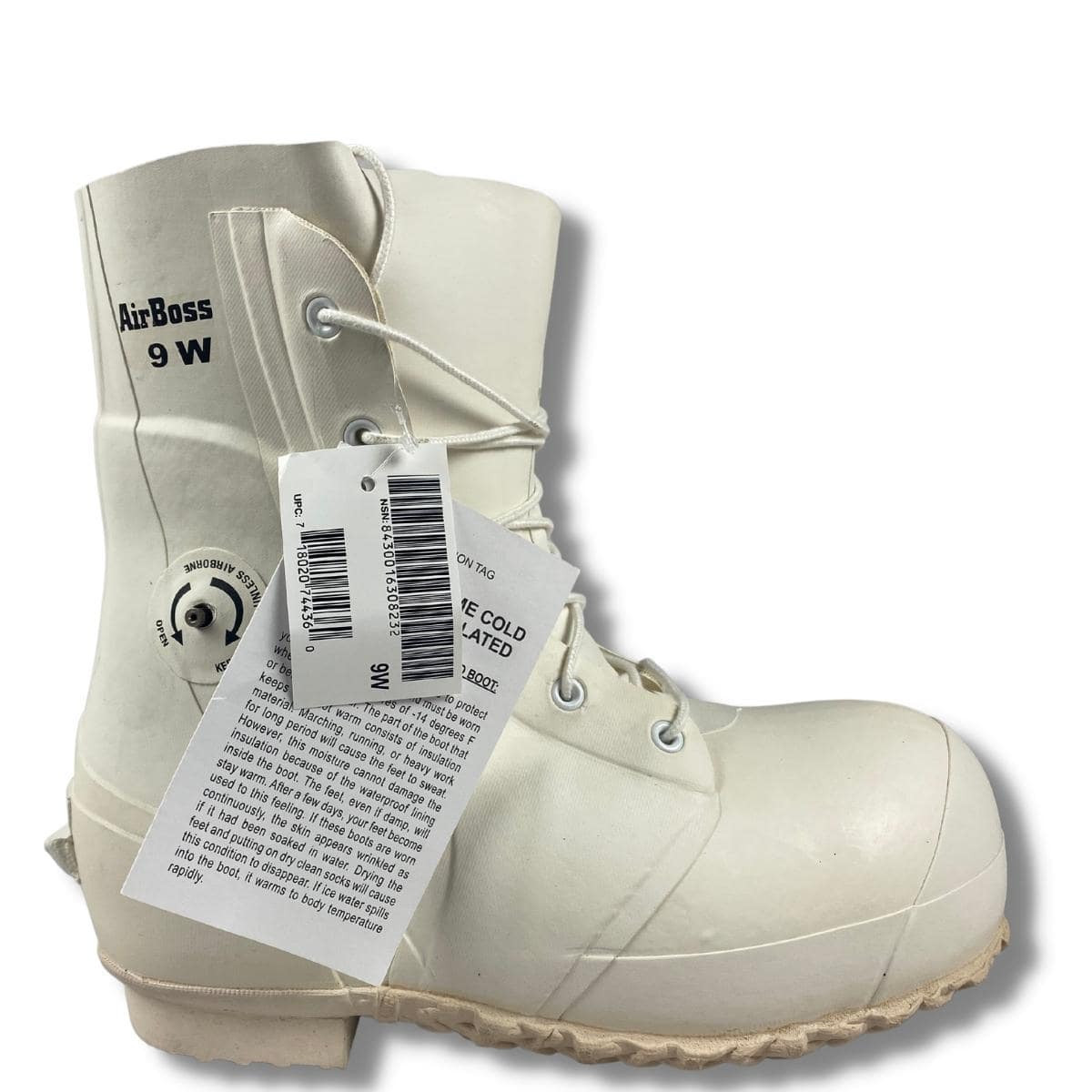White Mickey Extreme Cold Weather Bunny Boots New Military Surplus