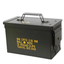 Ammo Box Can Combo 50 & 30 CAL Military Surplus Used