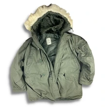 U.S. G.I. Medium Mosquito Parka with hood - ArmyNavyOutdoors.com