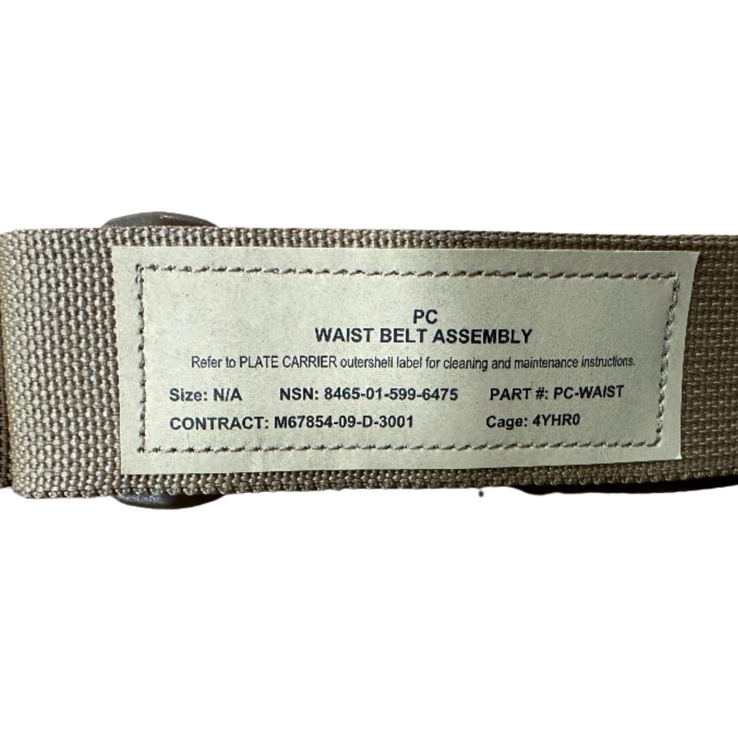 Plate Carrier IMTV/PC Waist Belt Strap | USMC Assembly