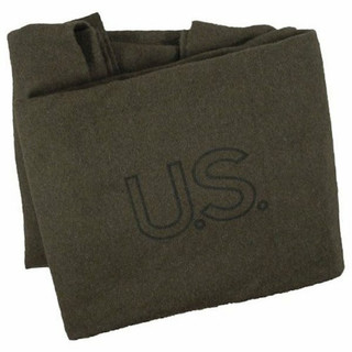 U.S. Style Wool 3 Pound Military Blanket
