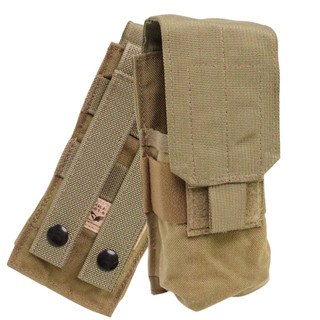 US Issue Eagle Industries M4 Double/Single Mag Pouch – Khaki