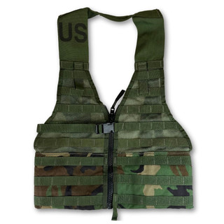 Mediums Collective Tactical Patchwork Fleece Vest - Sz L