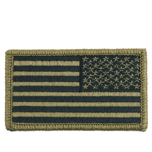 Reverse OCP American Flag Patch With Hook Back