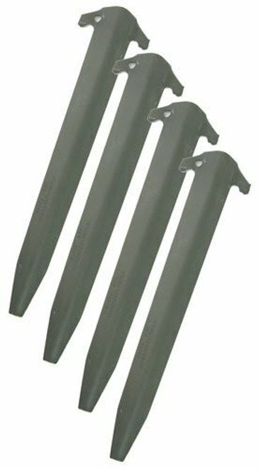 Military issue Tent Stake 9" , 4 Pack