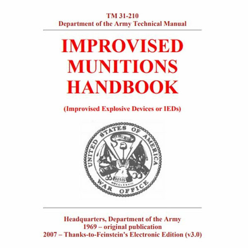 Improvised Munitions Military Handbook  Free Download TM 31-210