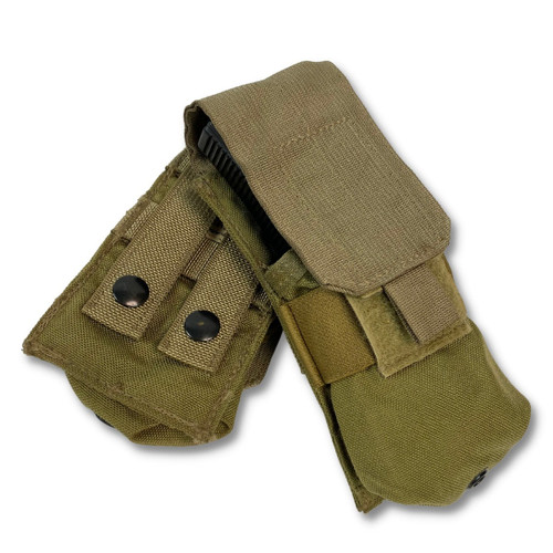 Military Issue M4 Double Single Mag Pouch