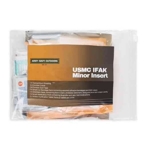 USMC IFAK Minor First Aid Kit Insert