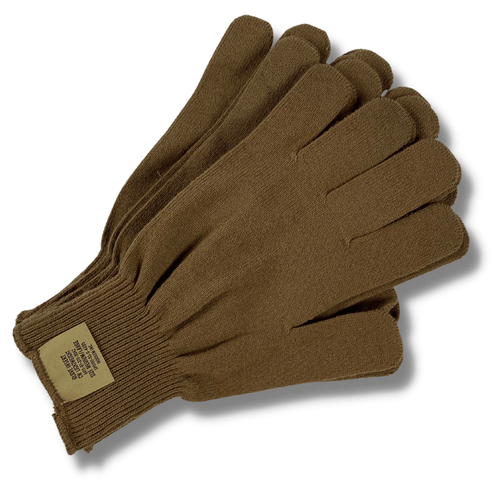 Military Issue Cold Weather Glove Liners, 4 Pack