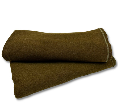 Vintage U.S. Made WWII Army Wool Blanket