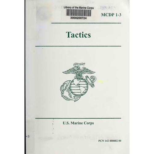 U.S. Marines Tactics Free Download Manual,1997