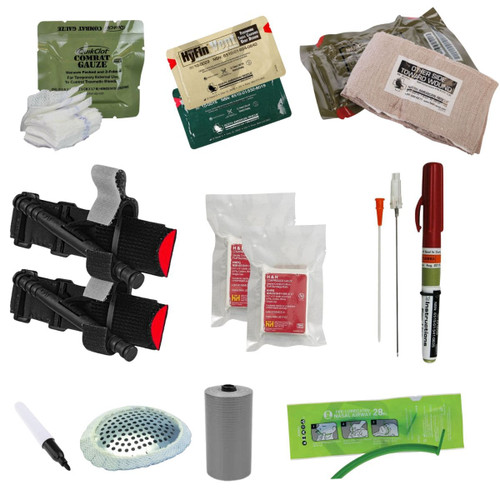 IFAK First Aid Trauma Insert Kit, Bleed Stop