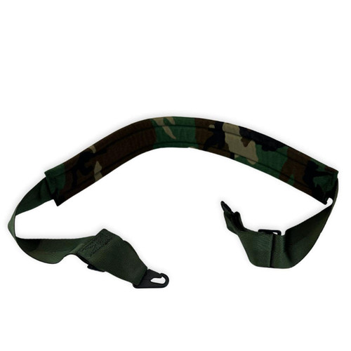 Heavy Duty Woodland Camo Sling / Carry Strap