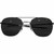 American Optical 52 MM Polarized Pilots Sunglasses Chrome armyavyoutdoors
