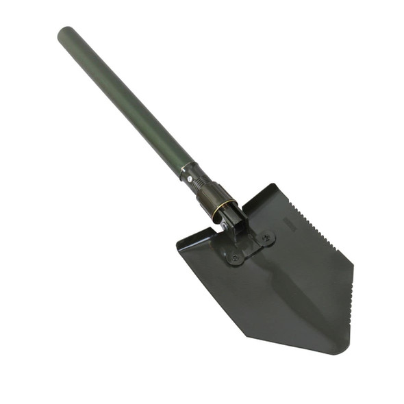Steel GI TYPE FOLDING PICK & SHOVEL HEAVY DUTY in open position