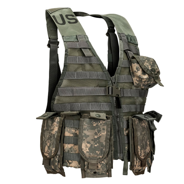 ACU FLC Fighting Load Carrier Vest Kit in Used condition ACU FLC Fighting Load Carrier Vest Kit in Used condition